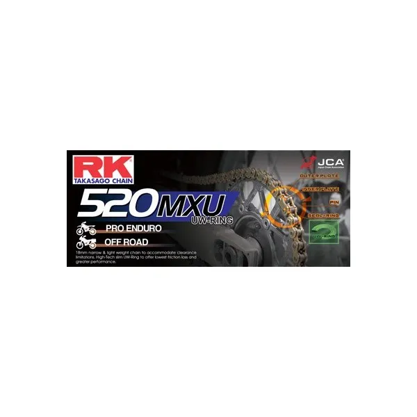  125.TC '14/19 13X50 RK520MXU 
