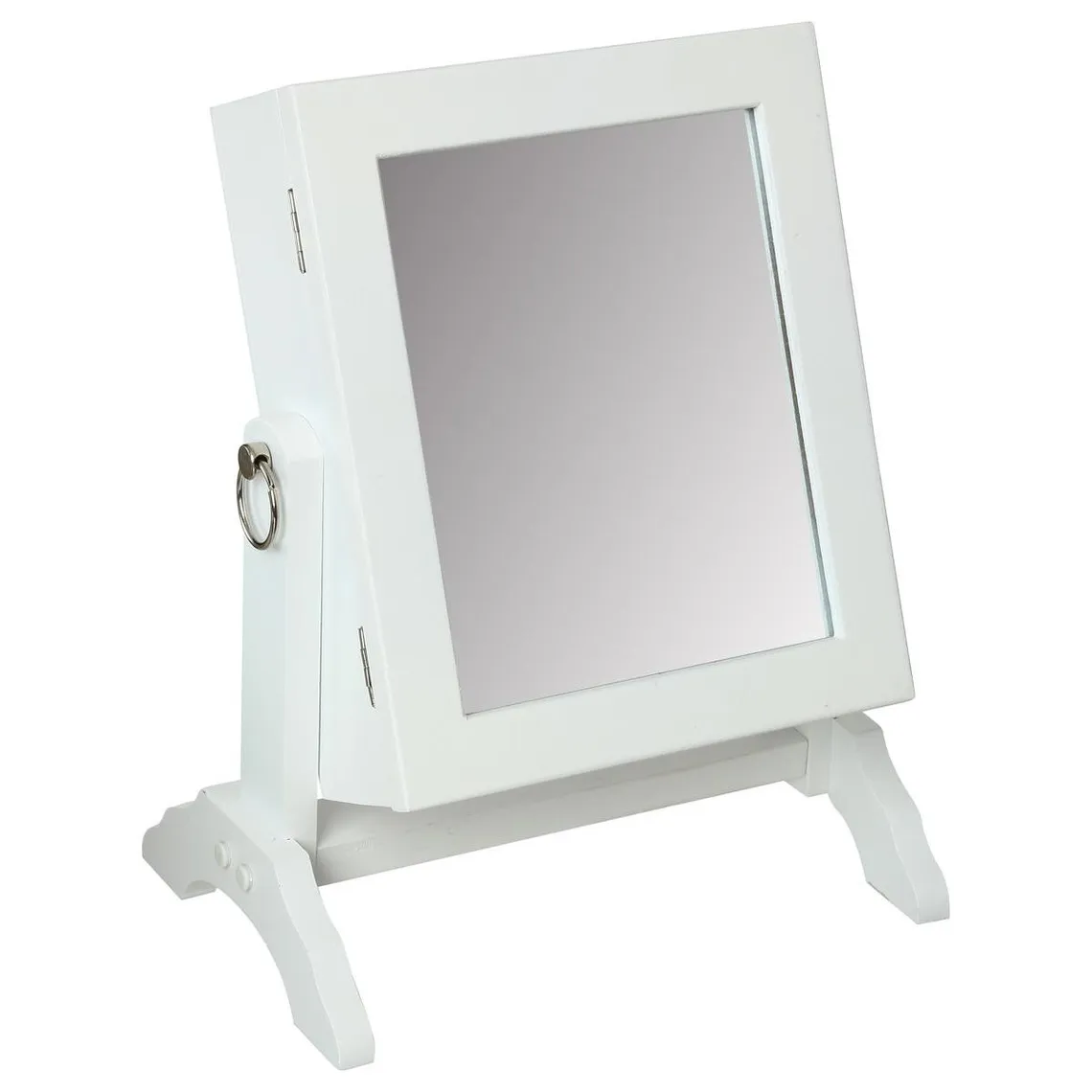 Armoire à bijoux Blanc avec miroir  | 3 Suisses
