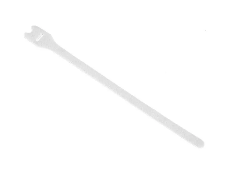 Attache velcro • rouleau de 450 velcros blancs 25/300 mm