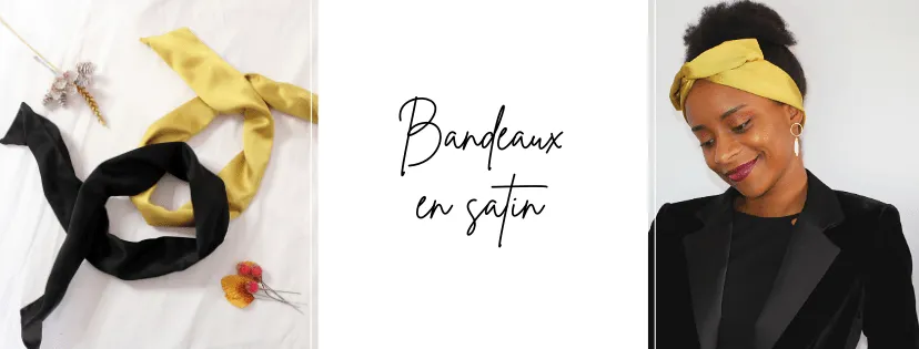 Bandeaux cheveux en satin - ALEGRIHEAD - Accessoires cheveux