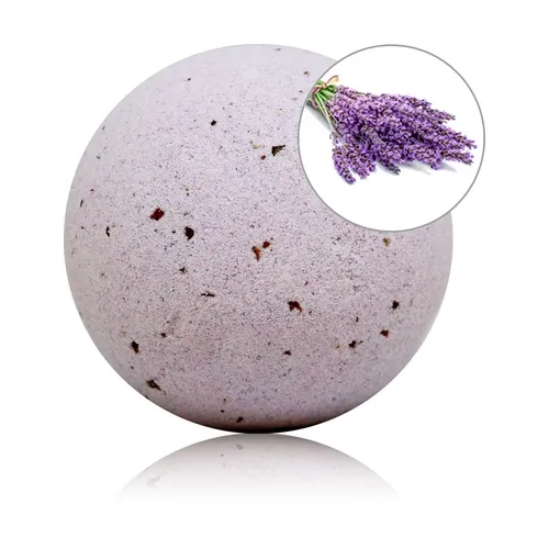 Bombe de bain moussante lavande et pétales