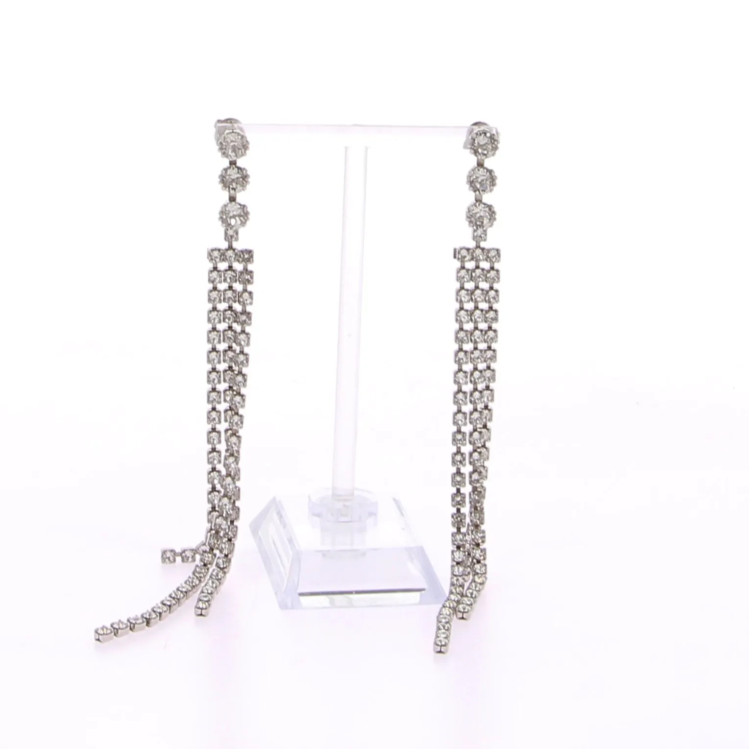 Boucles d'oreilles à strass
