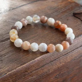 Bracelet Pierre De Lune Indienne  | Bijou Spirituel | Pankaj eBoutique