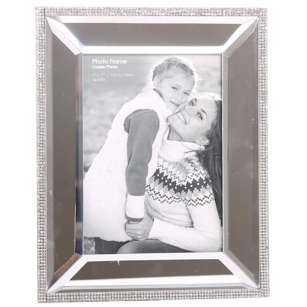 Cadre photo avec strass pour photo 13x18cm