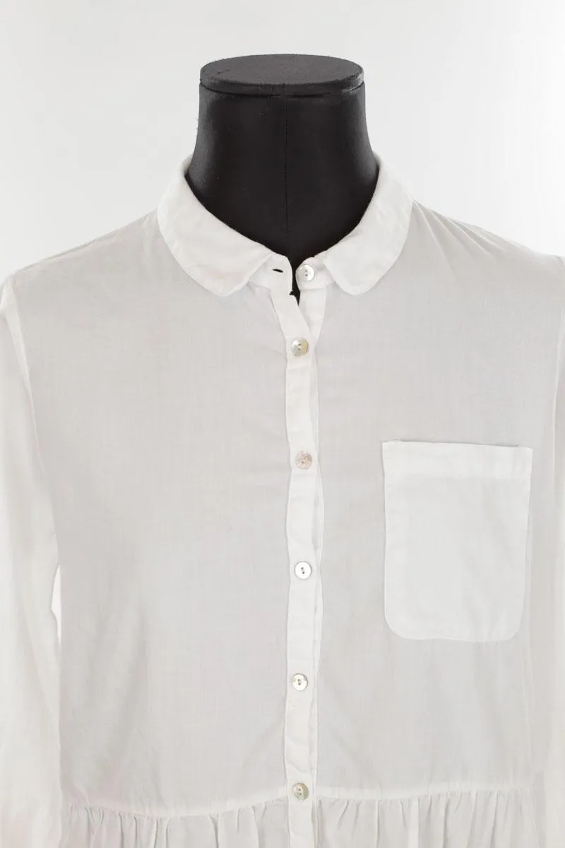 Chemise en coton  Bash blanc. Matière principale coton. Taille S