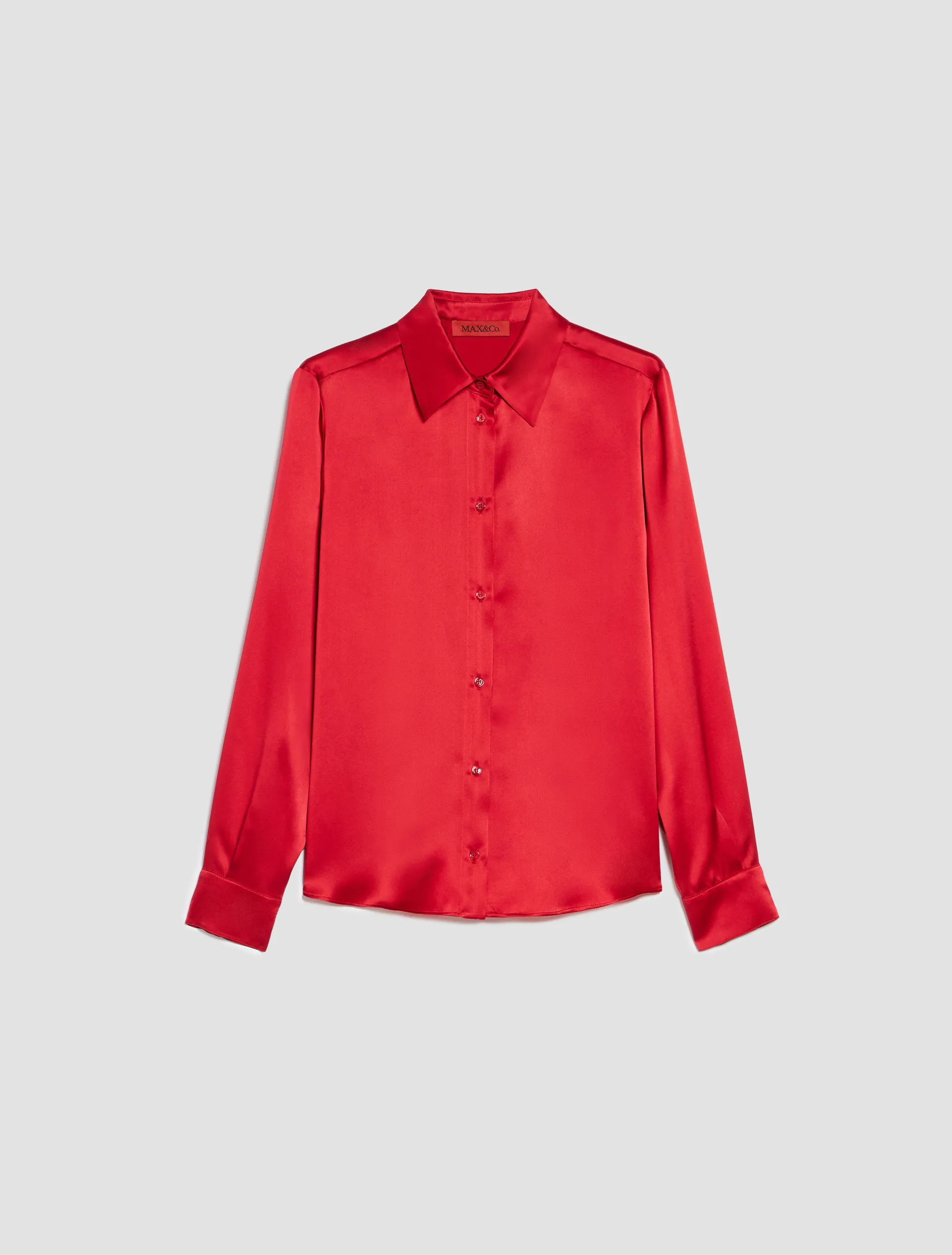 Chemise en satin de soie