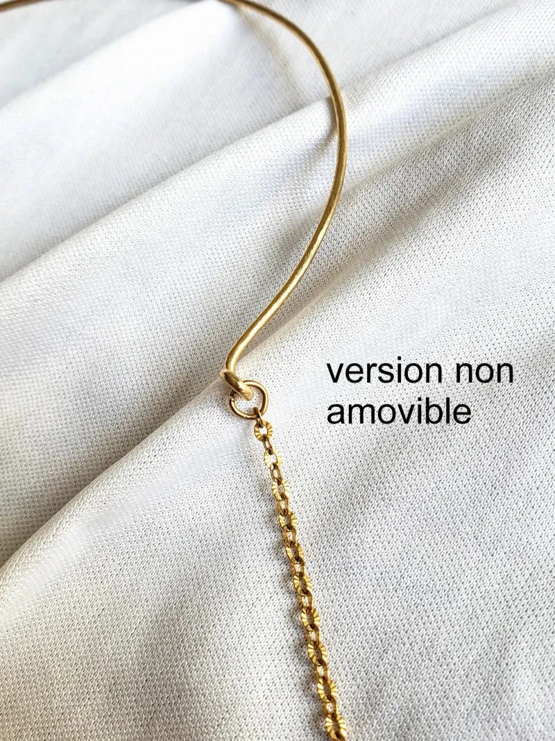 Collier bijou 2 en 1 - Original