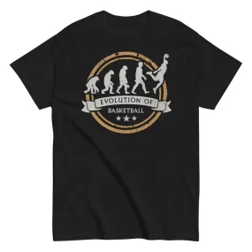 Évolution Humaine du Basketball - T-SHIRTS
