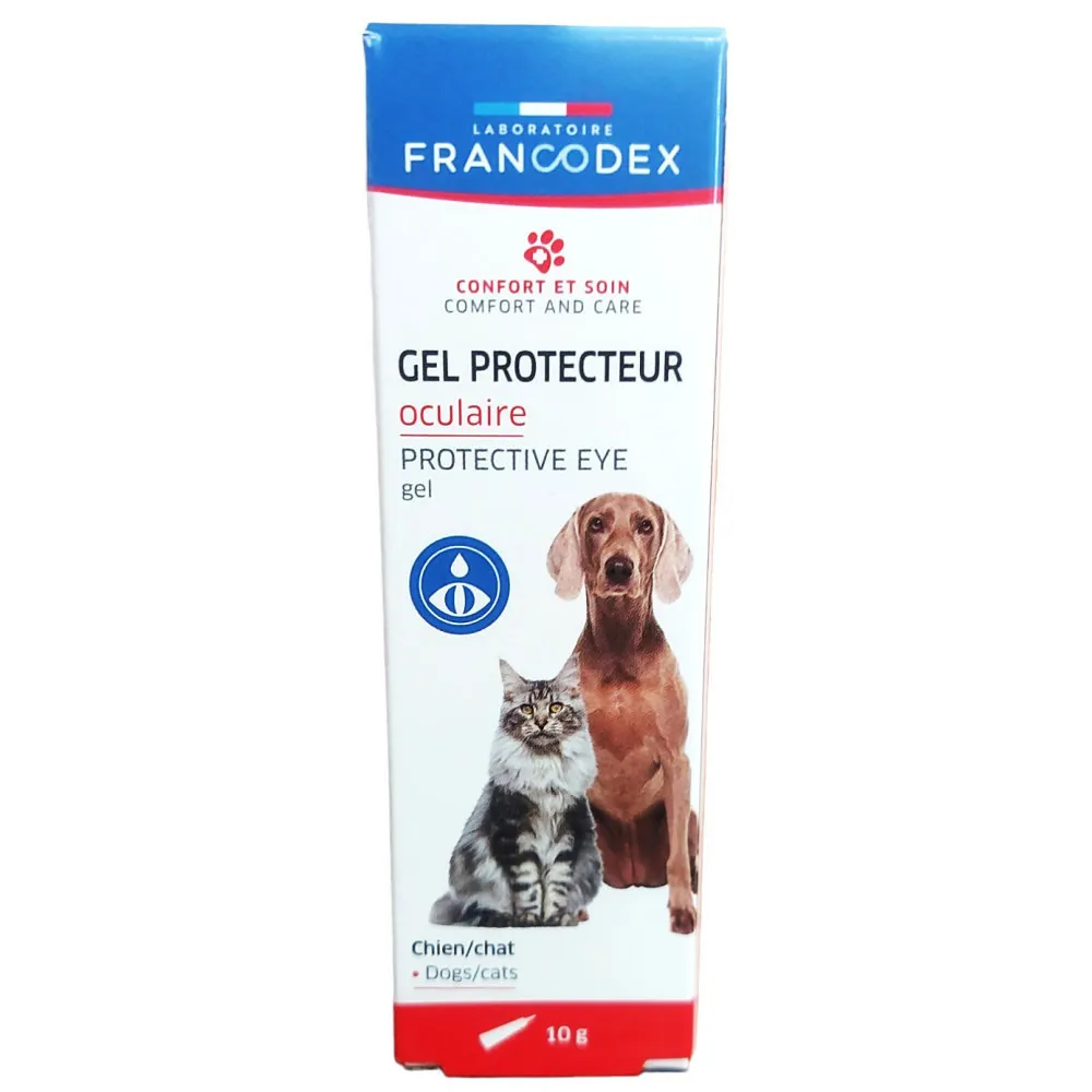 Gel protecteur oculaire 10g pour chiens et chats