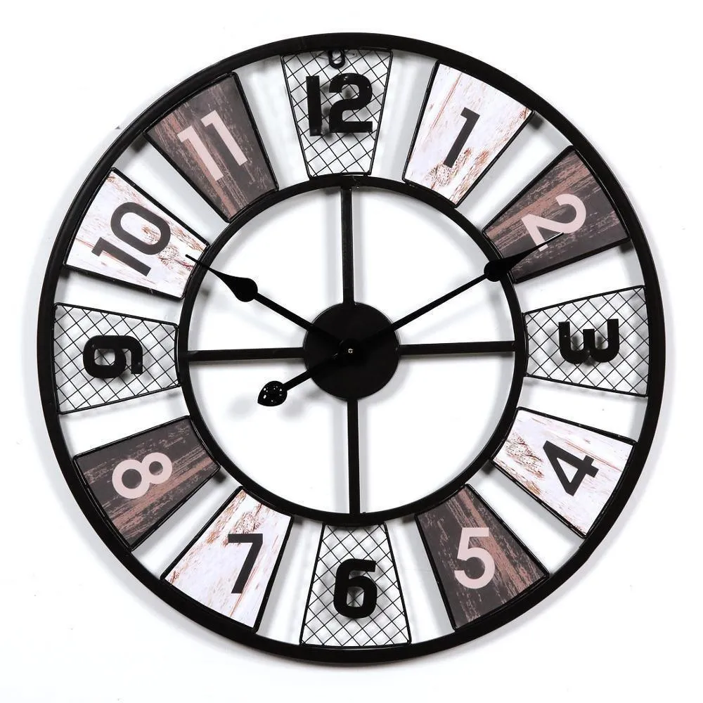 Horloge Murale Vintage 60 cm