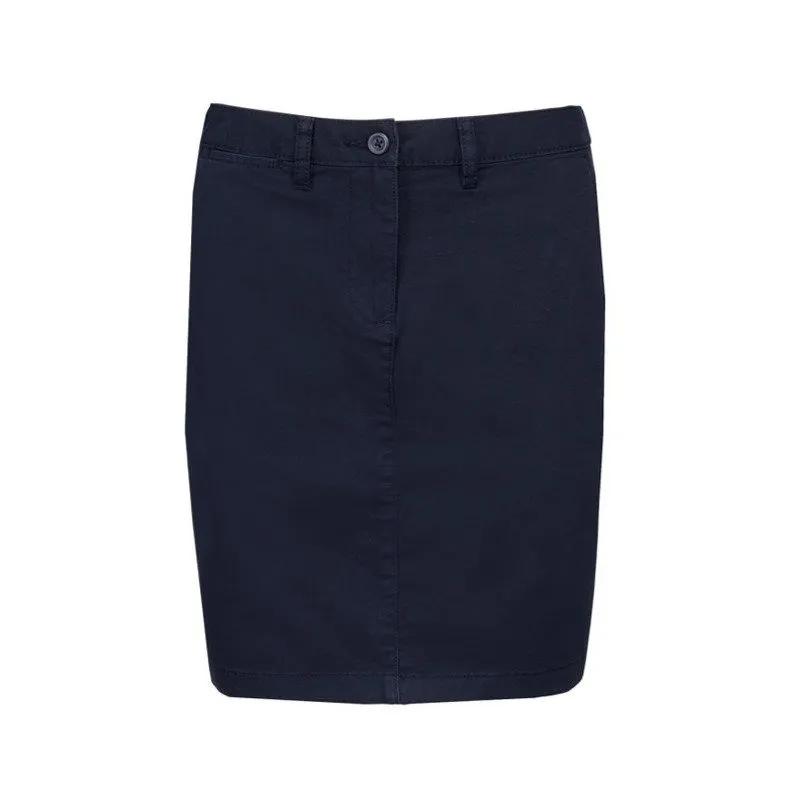 Jupe Chino Coton Navy