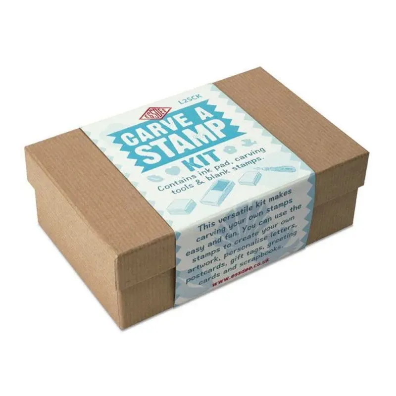 Kit tampons à graver Essdee - Coffret initiation linogravure