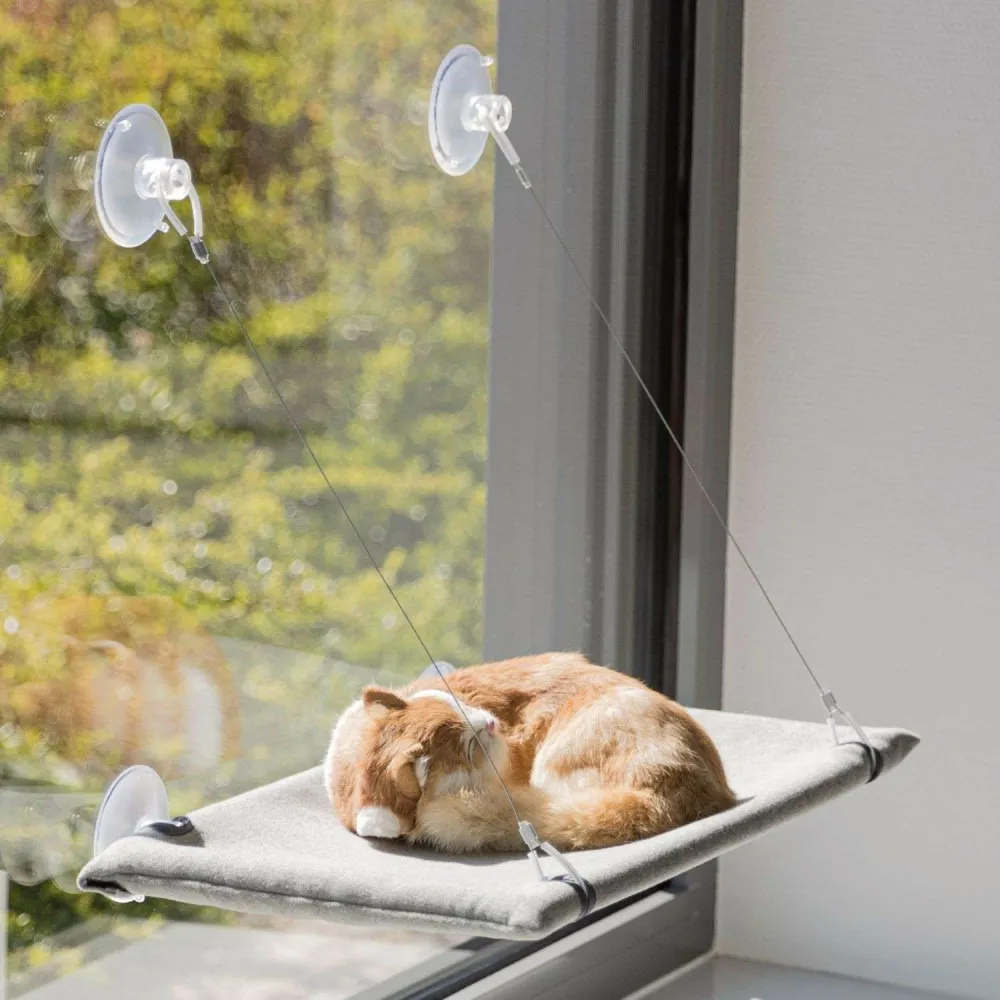 Lit pour fenêtre 50x 30 cm pour chats.