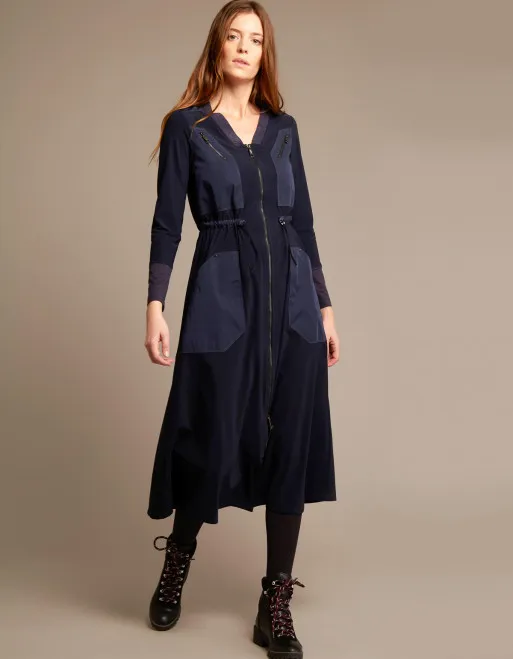 MC PLANET-ROBE LONGUE ZIP REF : AUTRIC