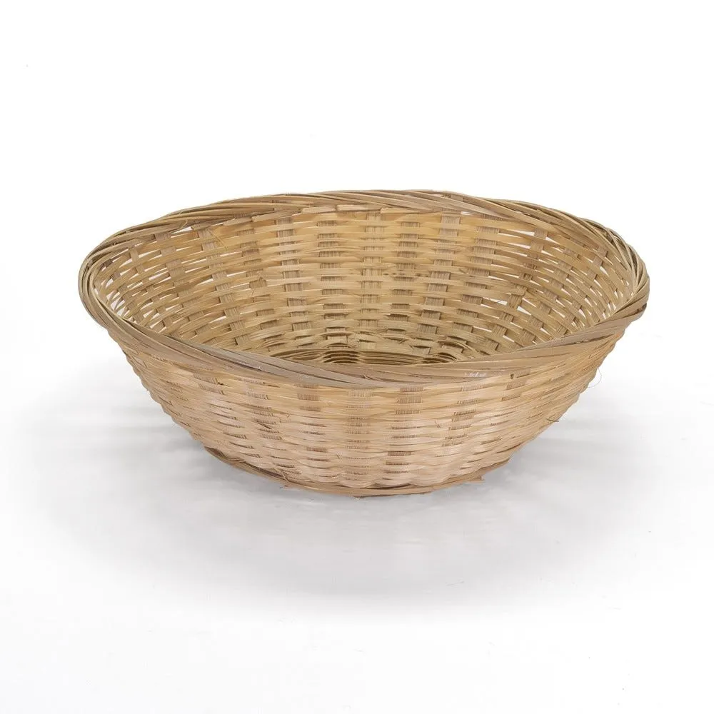 Panier bambou rond diamètre 31cmxhauteur 8cm