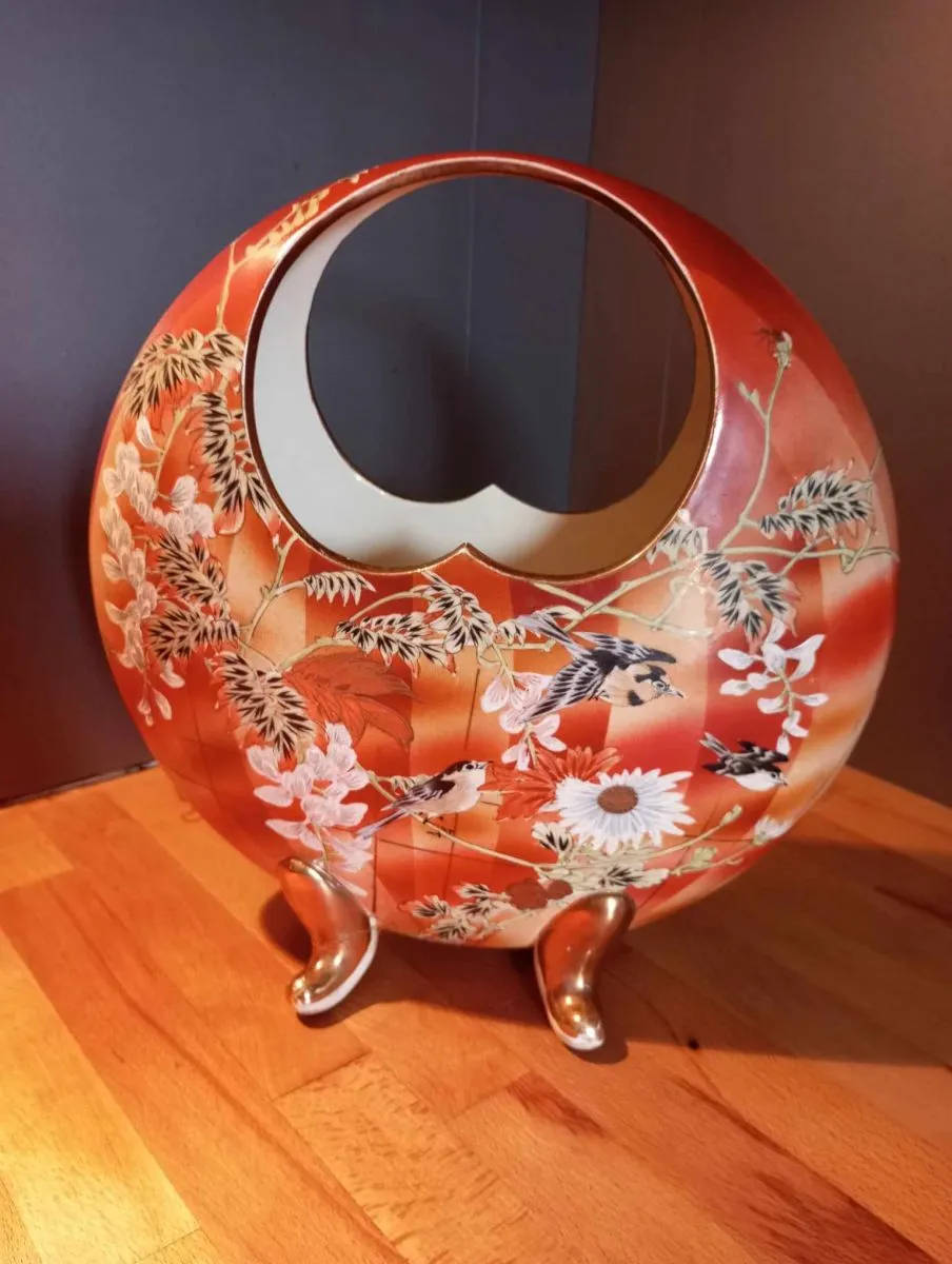 Panier porcelaine ère Meiji