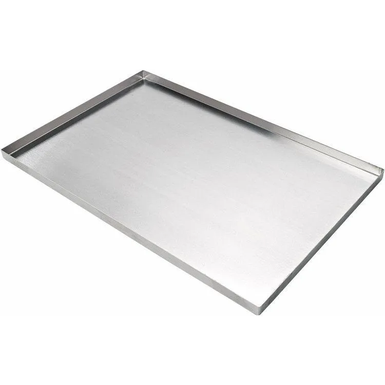 Plaque aluminium rebords