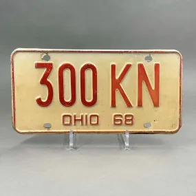 Plaque d'immatriculation USA Ohio