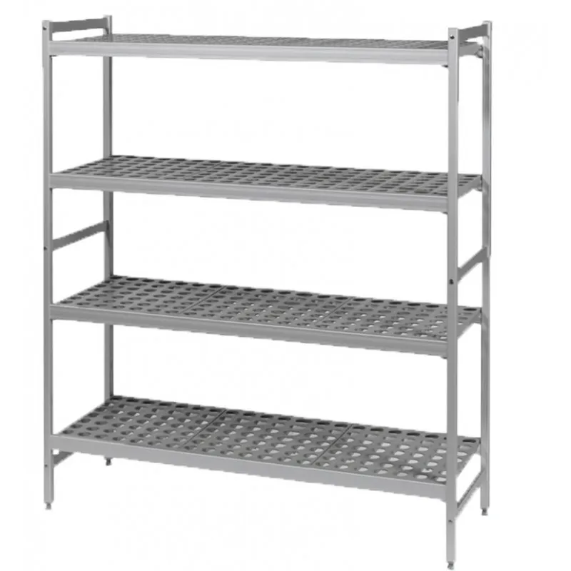 Rayonnage modulaire 4 niveaux hauteur 1800 mm