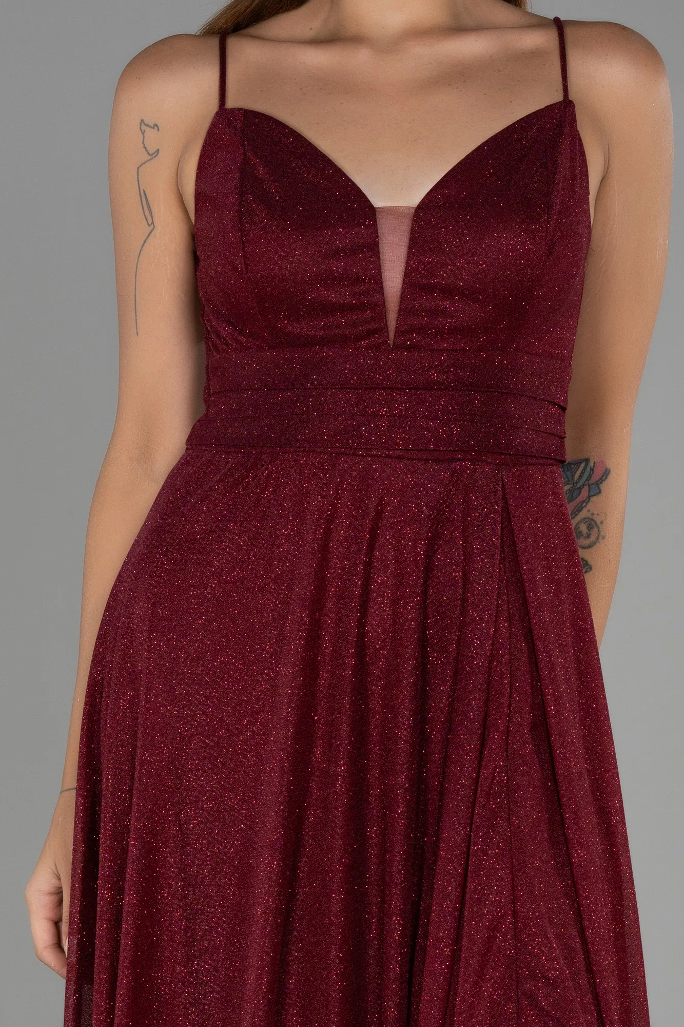 Robe de Soirée Longue Lavande ABU3195