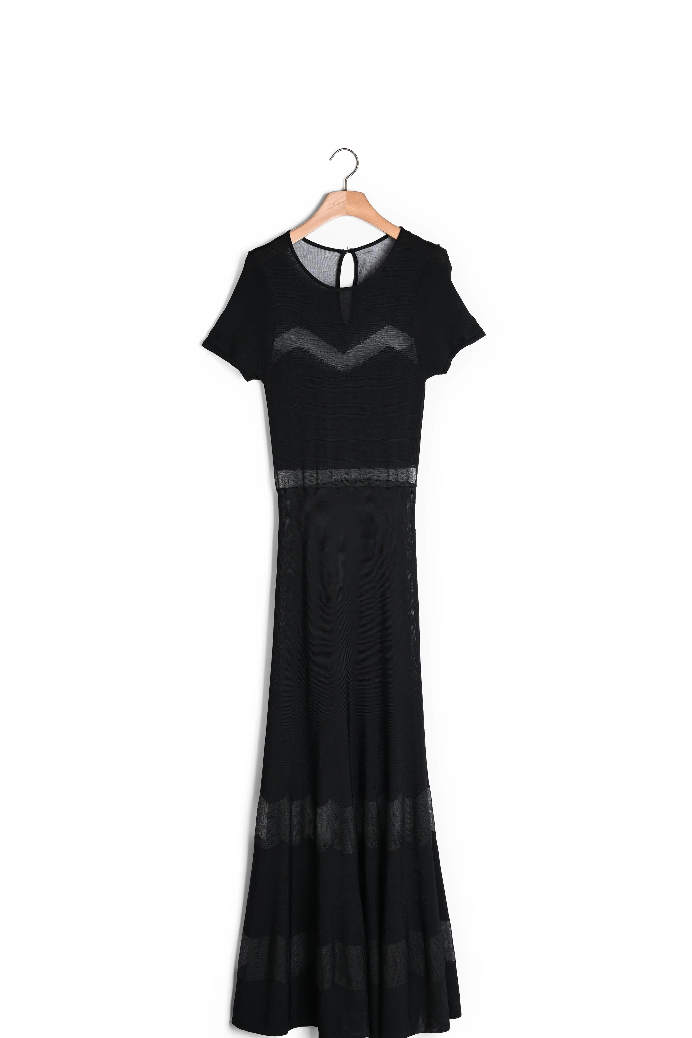 Robe longue détails graphiques