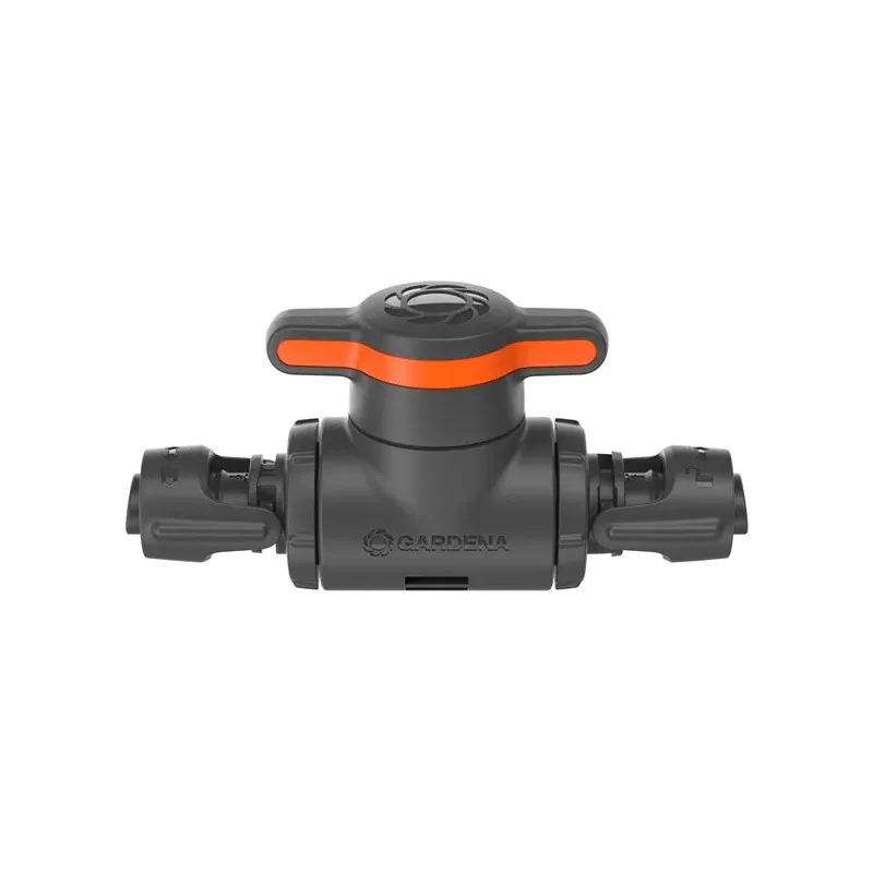 Robinet d'arrêt et de régulation pour tuyau de 13mm.