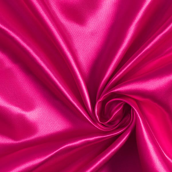 Satin polyester – rose intense