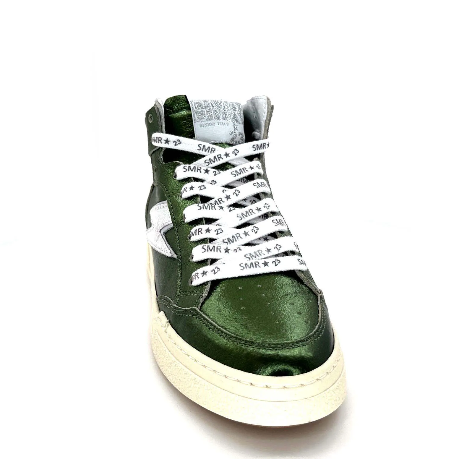Semerdjian SMR23 Braga A548 Cuir Métallique Vert