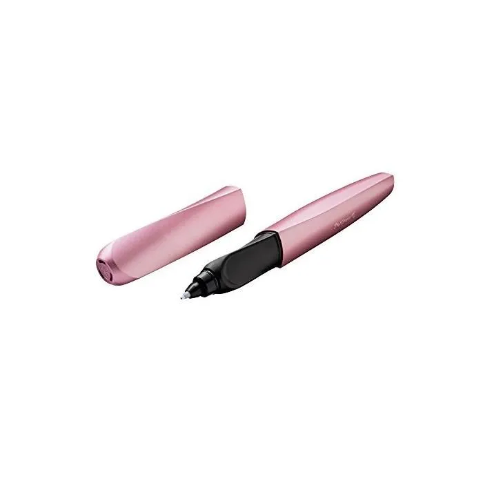 Stylo roller Twist Girly Rose, rose-métallique