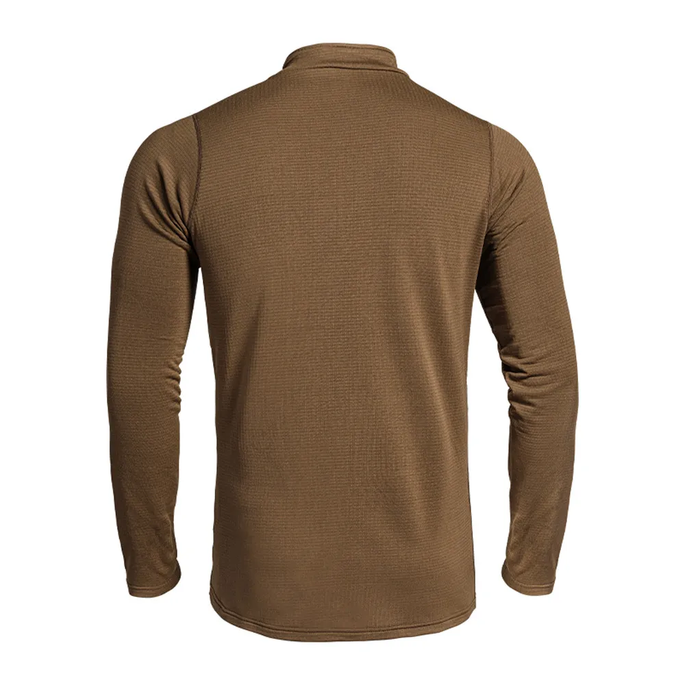 Sweat zippé THERMO PERFORMER -10°C > -20°C tan