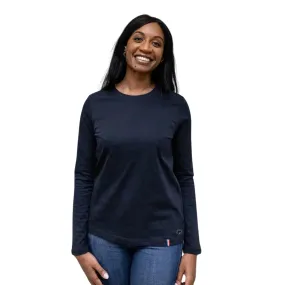 T-shirt manches longues femmes en coton bio - Fabriqué en France