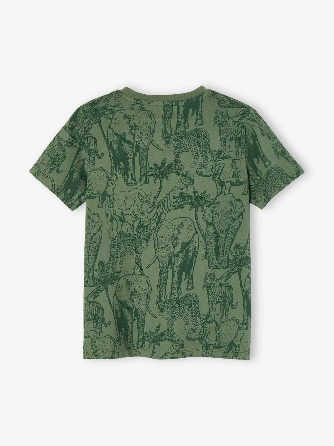 T-shirt motifs graphiques garçon manches courtes terracotta - Vertbaudet