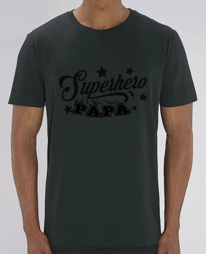 T-Shirt Papa - Super Hero Papa - Fête des Pères par CREATIVE SHIRTS