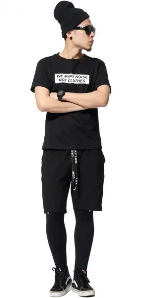 T shirt We Make Noise Not Clothes Homme Streetwear